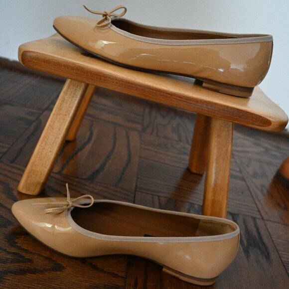 Margaux Flats – Dune/Nude Patent – Size 40M - Picture 7 of 8